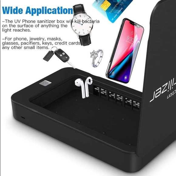 UV Multifunction Sterilizer Sanitizer Portable Black Box - Picture 5 of 9